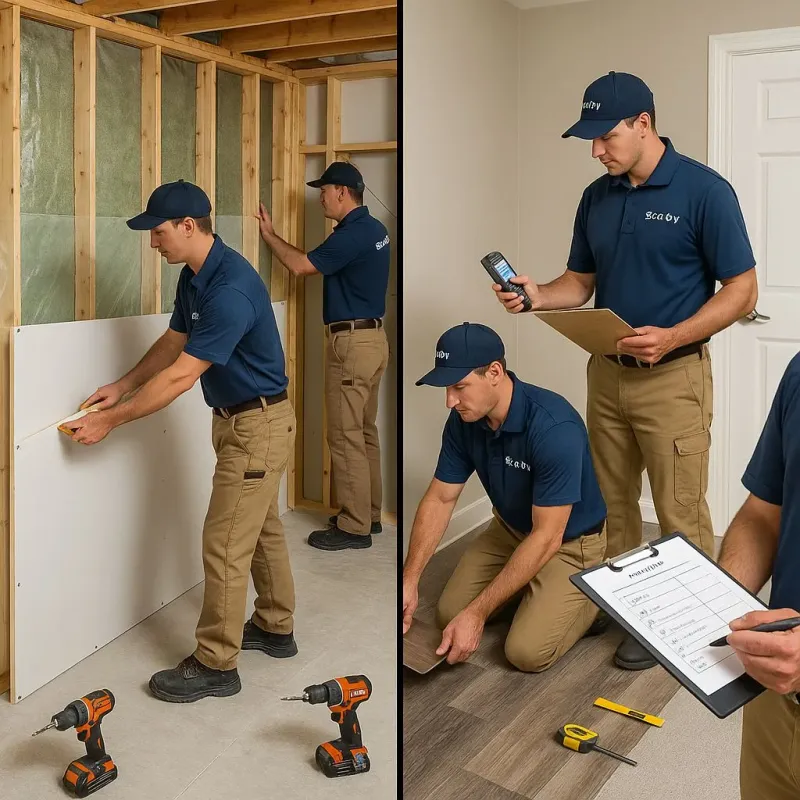 Repairs and Reconstruction process in Pinole, CA